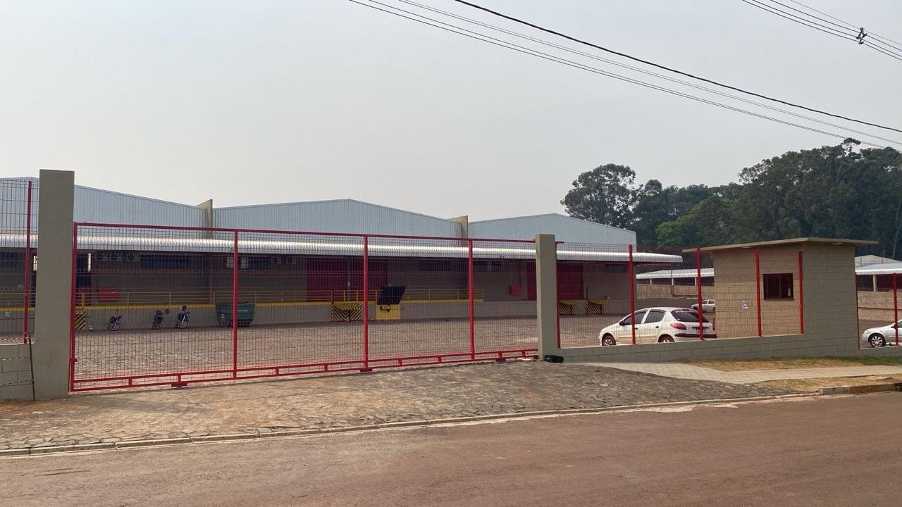 Galpão logístico desenvolvido pela Viana em Foz do Iguaçu